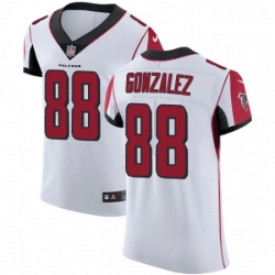 Men Nike Atlanta Falcons 88 Tony Gonzalez White Vapor Untouchable Elite Player NFL Jersey