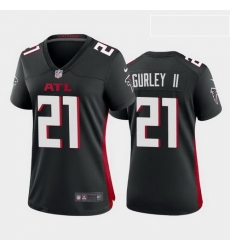 Women Nike Atlanta Falcons Todd Gurley II Black Vapor Limited Jersey