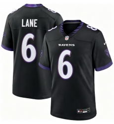 Men Baltimore Ravens 6 Ja'Kobi Lane Black 2026 F U S E Vapor Stitched Limited Football Jersey