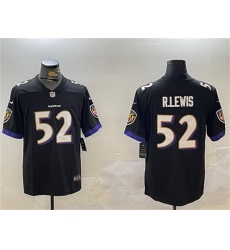 Men   Baltimore Ravens 7 Bucky Irving Black Vapor Untouchable Limited Football Jersey