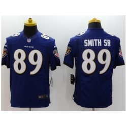 Nike Baltimore Ravens 89 Steve Smith Sr Purple Limited NFL Jersey