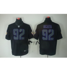 Nike Baltimore Ravens 92 Haloti Ngata Black Limited Impact NFL Jersey