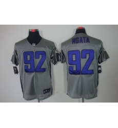 Nike Baltimore Ravens 92 Haloti Ngata Grey Elite Shadow NFL Jersey