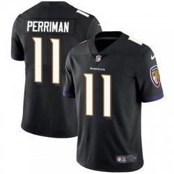 Nike Ravens #11 Breshad Perriman Black Alternate Mens Stitched NFL Vapor Untouchable Limited Jersey