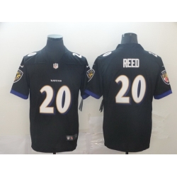 Ravens 20 Ed Reed Black Alternate Vapor Untouchable Limited Jersey