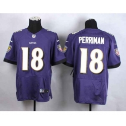 nike jerseys baltimore ravens 18 perriman purple[Elite]