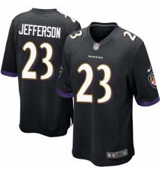 Nike Ravens #23 Tony Jefferson Black Alternate Youth Stitched NFL New Elite Jersey