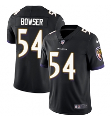 Nike Ravens #54 Tyus Bowser Black Alternate Youth Stitched NFL Vapor Untouchable Limited Jersey