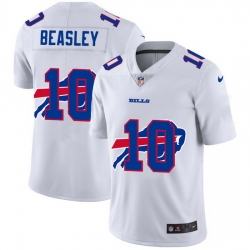 Buffalo Bills 10 Cole Beasley White Men Nike Team Logo Dual Overlap Limited NFL Jersey