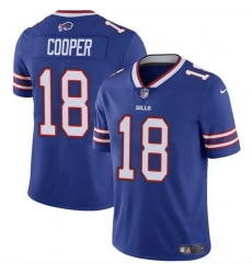 Men Buffalo Bills 18 Amari Cooper Royal 2024 Vapor Untouchable Limited Stitched Football Jersey