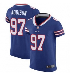 Men Buffalo Bills Mario Addison Royal Blue Elite Team Color Vapor Untouchable Jersey By Nike