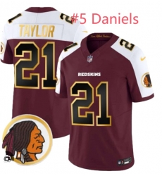 Men Nike Daniel #5 Washington Redskins White Red Jersey