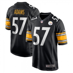 Men PITTSBURGH Steelers 57 Montravius Adams Vapor Limited Black Jerseys 394