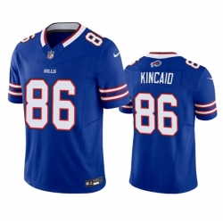 Men's Buffalo Bills #86 Dalton Kincaid Blue 2023 F.U.S.E. Vapor Untouchable Limited Football Stitched Jersey