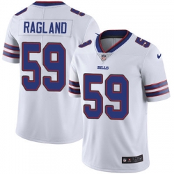 Nike Bills #59 Reggie Ragland White Mens Stitched NFL Vapor Untouchable Limited Jersey