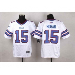 nike nfl jerseys buffalo bills 15 hogan white[Elite]