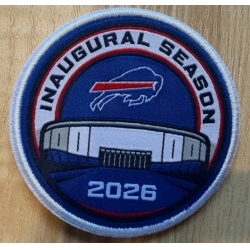 Buffalo Bills 2026 Inaugural Season Patch Biaog