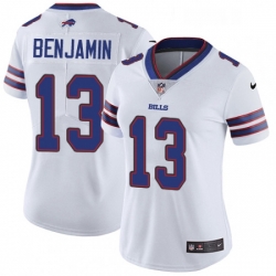 Womens Nike Buffalo Bills 13 Kelvin Benjamin White Vapor Untouchable Limited Player NFL Jersey