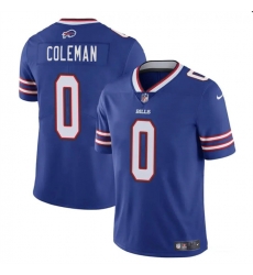 Youth Buffalo Bills 0 Keon Coleman Blue 2024 Draft Vapor Untouchable Limited Stitched Football Jersey
