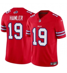 Youth Buffalo Bills 19 KJ Hamler Red 2024 F U S E  Vapor Untouchable Limited Stitched Football Jersey