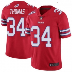 Youth Buffalo Bills Thurman Thomas Red Limited Color Rush Vapor Untouchable Jersey