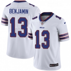 Youth Nike Buffalo Bills 13 Kelvin Benjamin White Vapor Untouchable Elite Player NFL Jersey