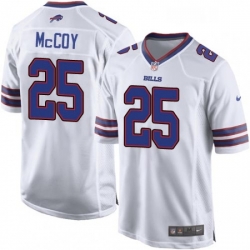 Youth Nike Buffalo Bills 25 LeSean McCoy Game White NFL Jersey