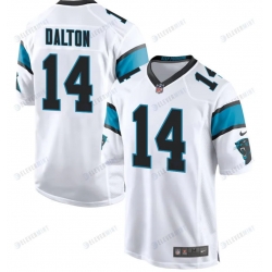 Men Carolina Panthers Andy Dalton #14 White Vapor Untouchable Limited Stitched NFL Jersey