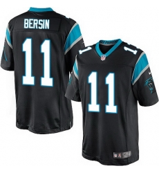 Nike Panthers #11 Brenton Bersin Black Team Color Mens Stitched NFL Elite Jersey