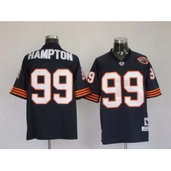 Chicago Bears 99 HAMPTON blue throwback jerseys