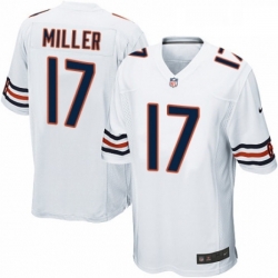 Mens Nike Chicago Bears 17 Anthony Miller Game White NFL Jersey