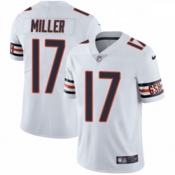 Mens Nike Chicago Bears 17 Anthony Miller White Vapor Untouchable Limited Player NFL Jersey