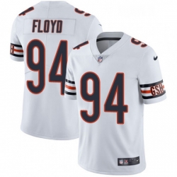 Mens Nike Chicago Bears 94 Leonard Floyd White Vapor Untouchable Limited Player NFL Jersey