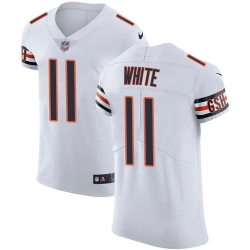 Nike Bears #11 Kevin White White Mens Stitched NFL Vapor Untouchable Elite Jersey