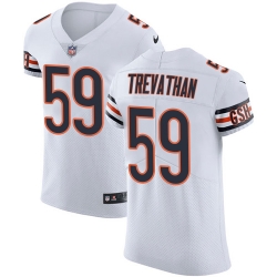 Nike Bears #59 Danny Trevathan White Mens Stitched NFL Vapor Untouchable Elite Jersey