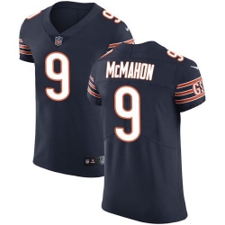 Nike Bears #9 Jim McMahon Navy Blue Team Color Mens Stitched NFL Vapor Untouchable Elite Jersey