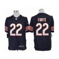 Nike Chicago Bears 22 Matt Forte Blue Limited NFL Jersey