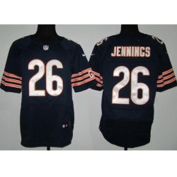 Nike Chicago Bears 26 Tim Jennings Blue Elite NFL Jersey