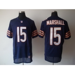 Nike chicago bears 15 brandon marshall blue Elite NFL Jersey