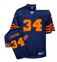 Reebok Chicago Bears 34 Walter Payton Blue 1940s Premier EQT Throwback NFL Jersey