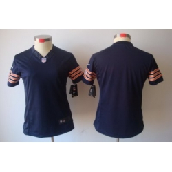 Women Nike Chicago Bears Blank Blue Color[NIKE LIMITED Jersey]