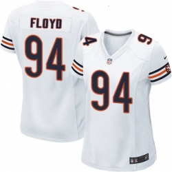 Womens Nike Chicago Bears 94 Leonard Floyd Game White NFL Jersey