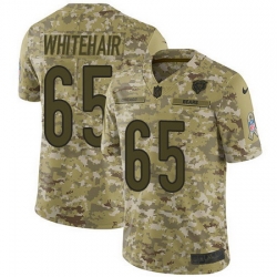 Bears 65 Cody Whitehair Camo Youth Stitched Football Limited 2018 Salute to Service Jersey