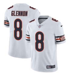 Nike Bears #8 Mike Glennon White Youth Stitched NFL Vapor Untouchable Limited Jersey