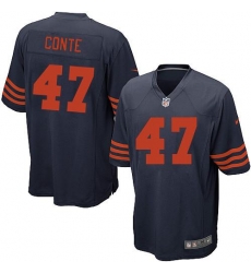 Nike NFL Chicago Bears #47 Chris Conte Blue Youth Limited Alternate Jersey