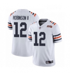 Youth Chicago Bears 12 Allen Robinson White 100th Season Limited Football Jersey