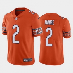 Youth  Chicago Bears 2 D J  Moore Orange Vapor Untouchable Stitched Football Jersey