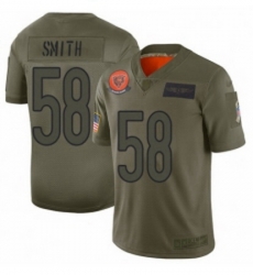 Youth Chicago Bears 58 Roquan Smith Limited Camo 2019 Salute to Service Football Jersey