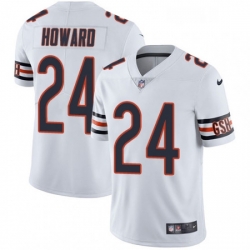 Youth Nike Chicago Bears 24 Jordan Howard Elite White NFL Jersey