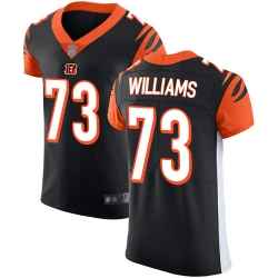 Bengals 73 Jonah Williams Black Team Color Men Stitched Football Vapor Untouchable Elite Jersey